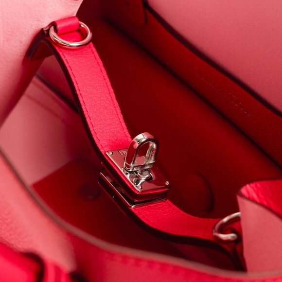 Christian Dior Open Bar Small Pink Supple Grained Calfskin Leather Tote - Picture 11 of 14